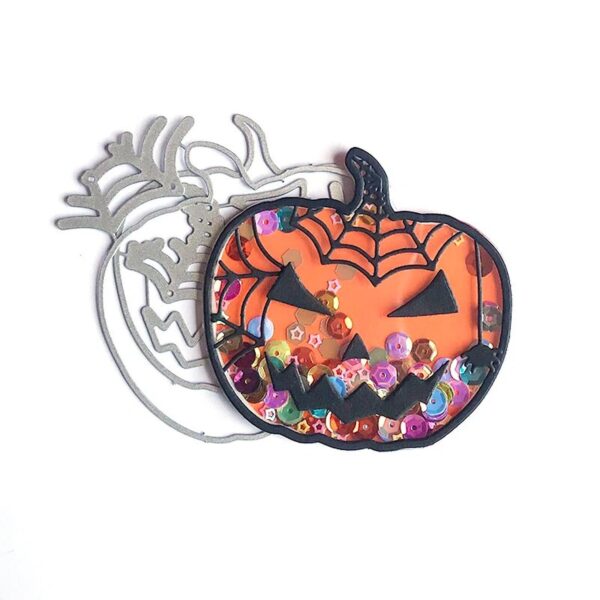 Troquel Shaker - Scrap - Calabaza - Halloween