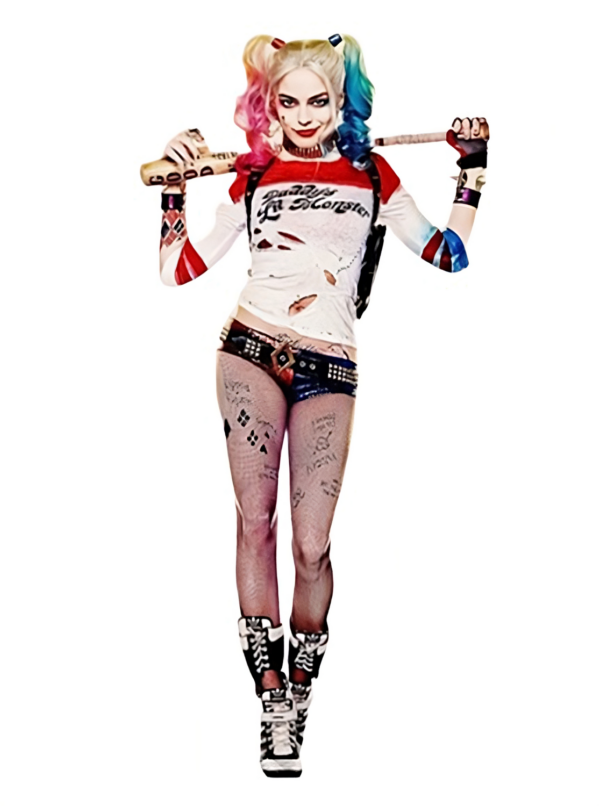 Tatoo Harley Quinn - Cosplay - Disfraz - Versión 2 - Grande