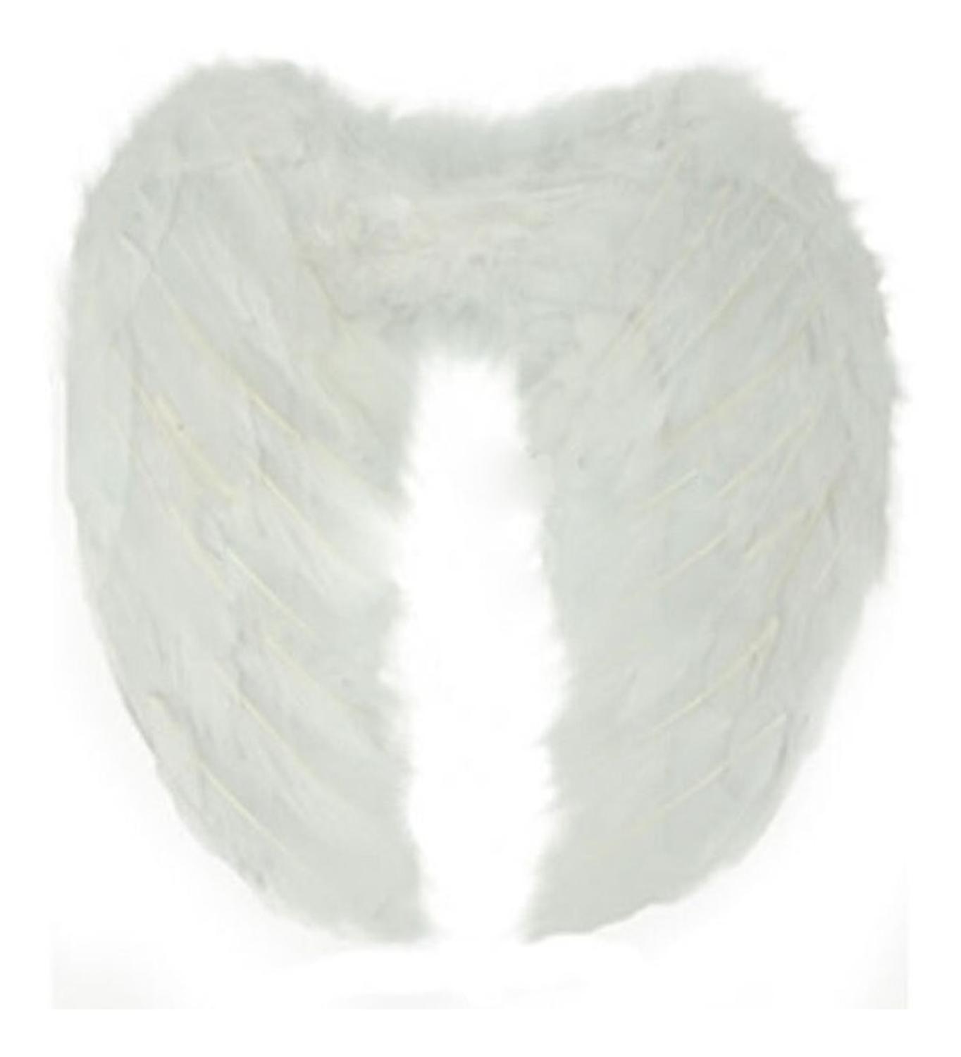 Alas De Angel De Plumas - Blanca