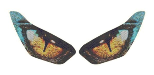 Sticker Protección Faros De Motocicleta - Yamaha Amarillo