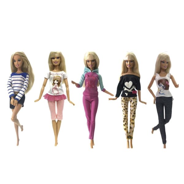 Ropa para Muñeca - Set 4