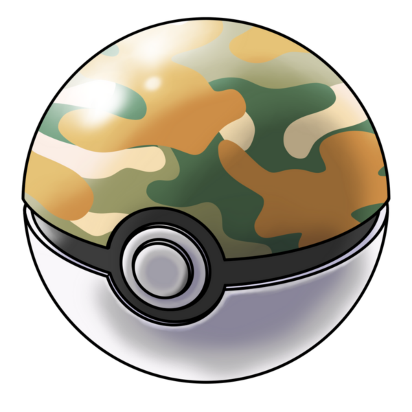 Pokebola - Safari Ball - Bola de safari