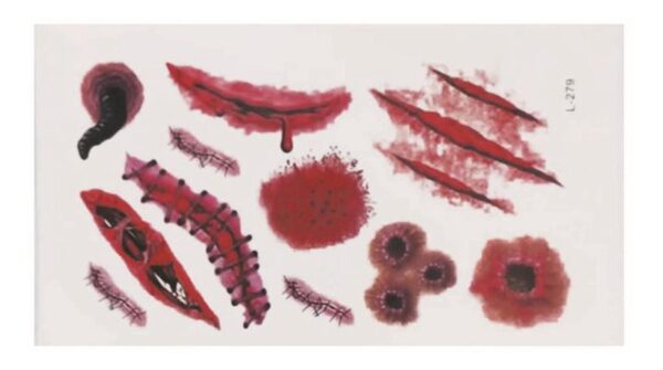 Tatuaje - Heridas - Cortas