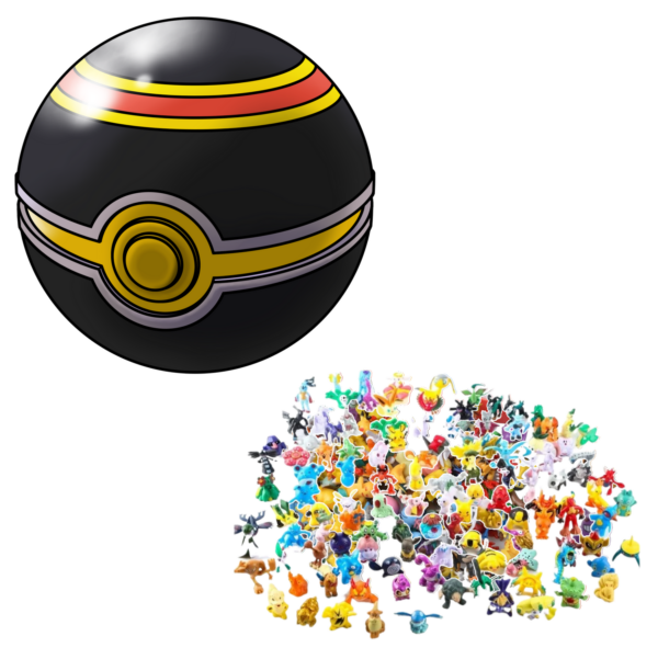 Pokebola con 24 figuras - Luxyry Ball - Bola de luxyry