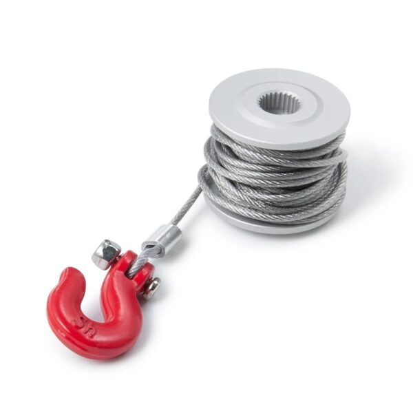 Pasteca con cable y gancho - Rojo - Escala 1/10