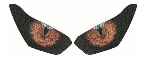 Sticker Protección Faros De Motocicleta - Yamaha Salmón