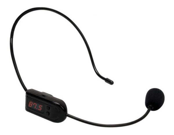 Fm -micrófono Inalámbrico Cintillo Fm - Zumba - Baile - Tours