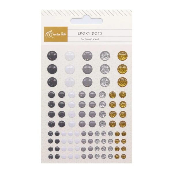 Enamels Dot - Gliter - shimer - 10 x 15 cm