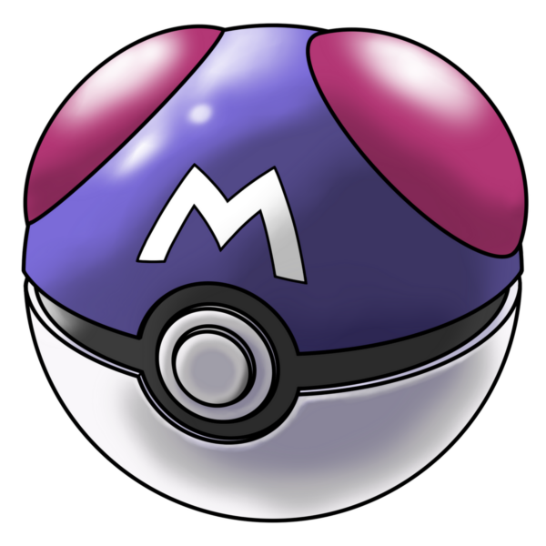 Pokebola - Master Ball - Bola maestra