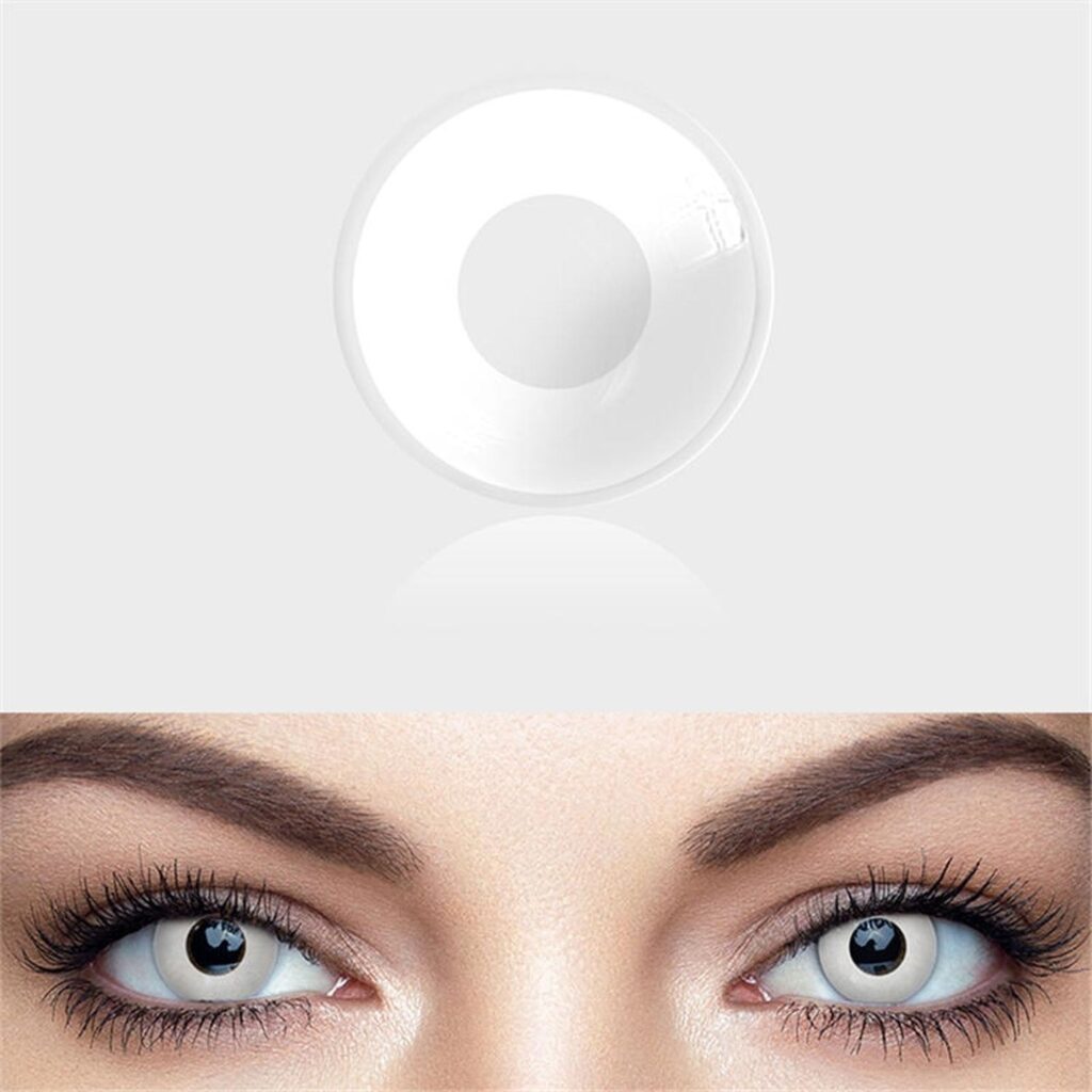 Lentes de Contacto - Fantasía - Blanco