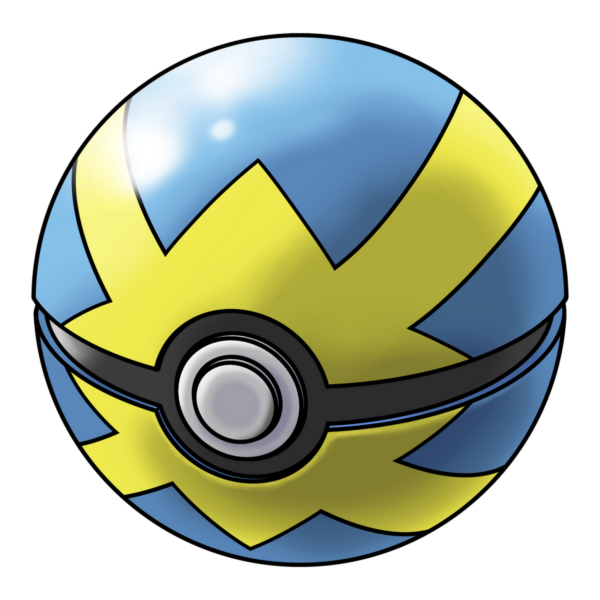 Pokebola - Quick Ball - Bola rápida