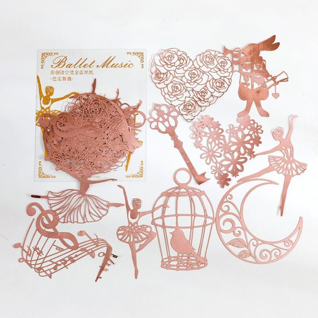 Filigrana Scrapbooking - Musica - Rosa