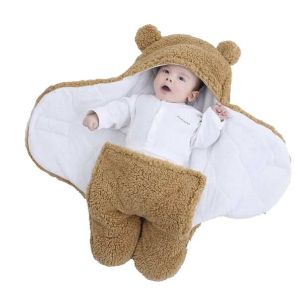 Saquito De Dormir Para Bebé Recién Nacido - Café - 3 A 6m