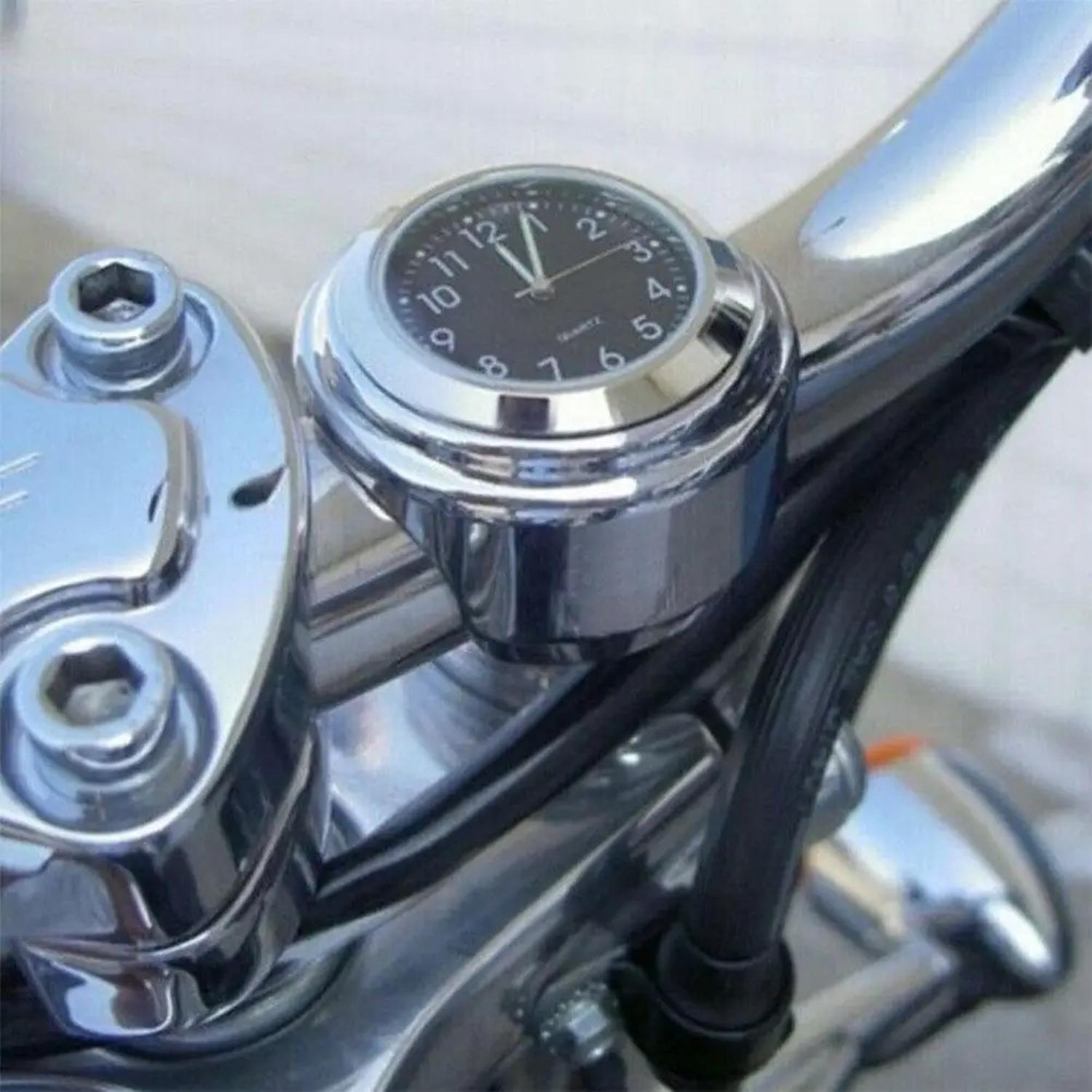 Reloj para moto - Cromaro - Fondo Negro - Imagen 4