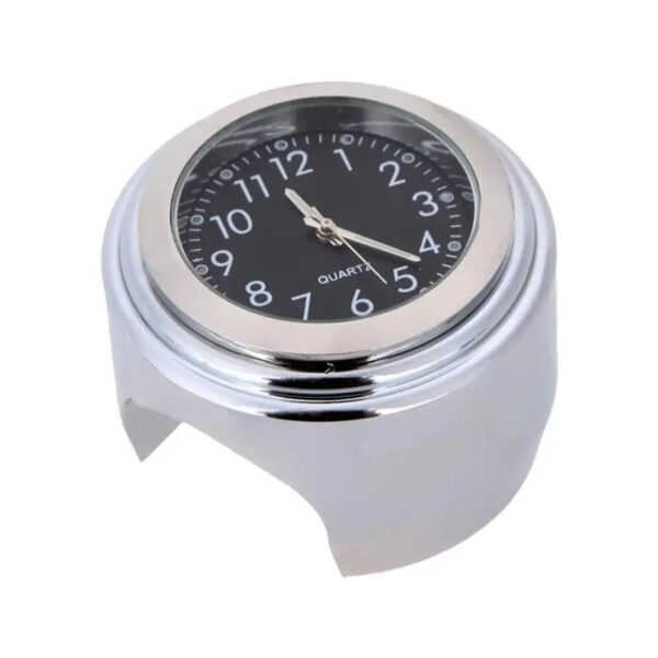 Reloj para moto - Cromaro - Fondo Negro