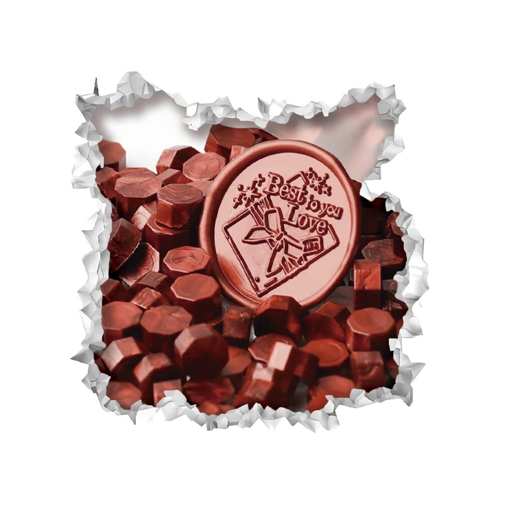 Cera Sellado Lacre - Vino - Rojo