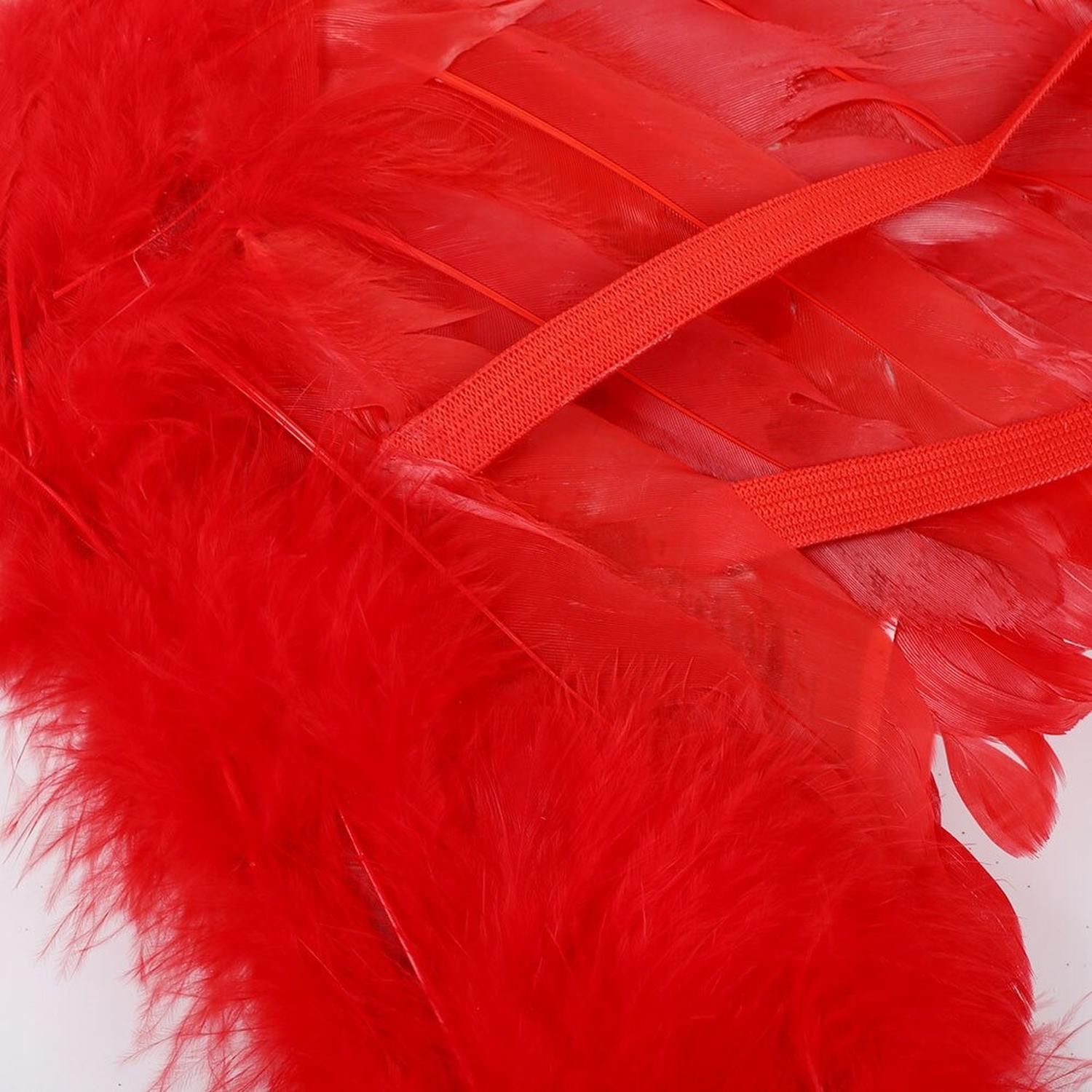 Alas de Angel de Plumas y areolas - Roja - Medianas - Imagen 7
