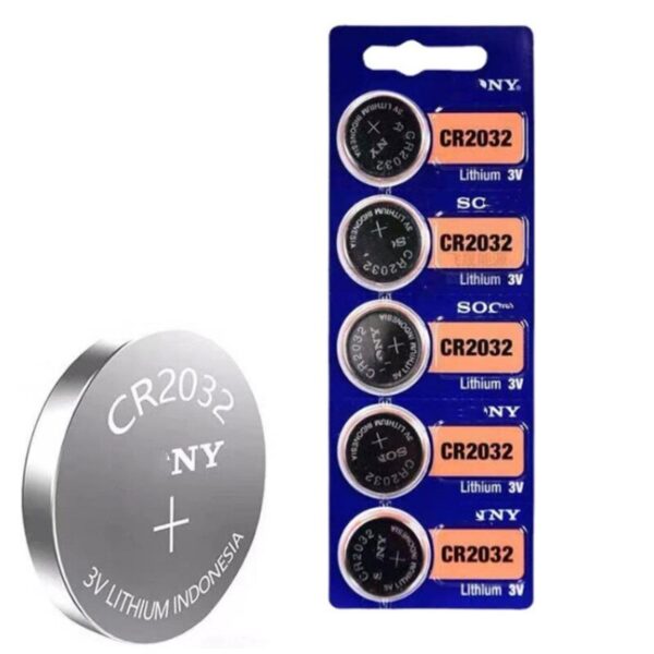 5 Un. Pilas para reloj - CR2032