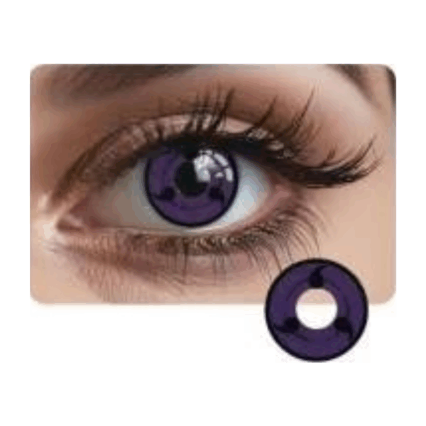 Lentes de Contacto - Fantasía - Sharingan - Lila