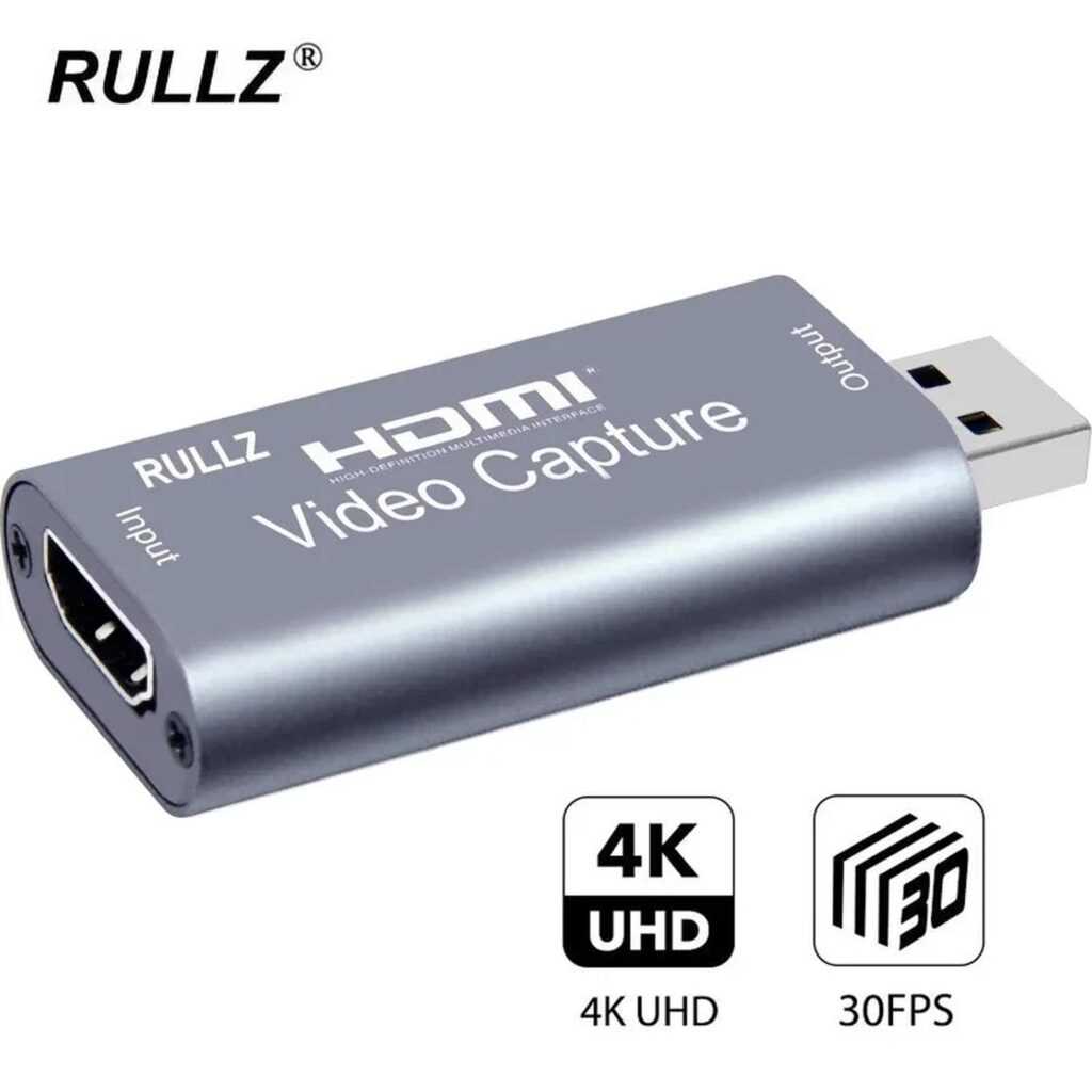 Capturadora HDMI 4K USB para Juegos y Streaming