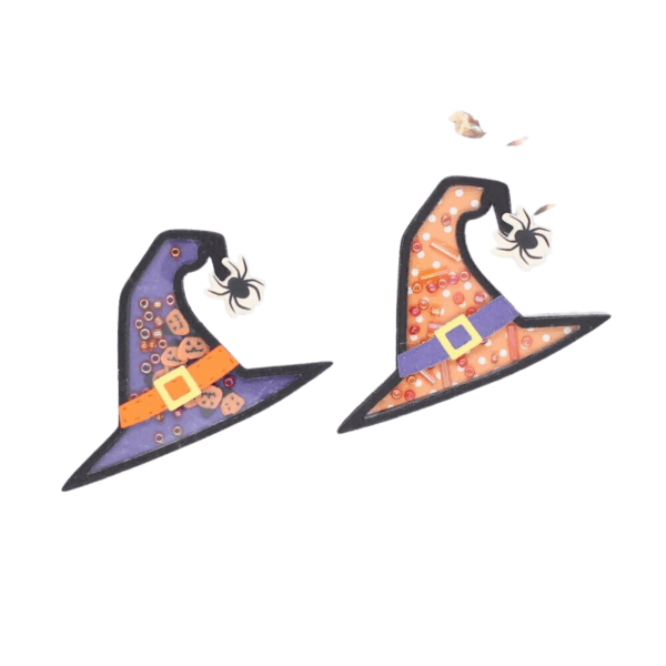 Troquel Shaker - Scrap - Gorro Bruja - Halloween