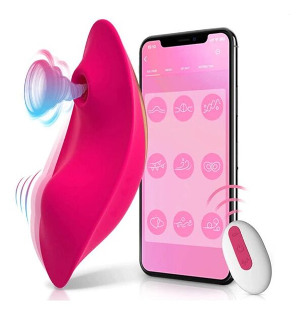 Vibrador Estimulador Con Mando A Distancia Y App Móvil